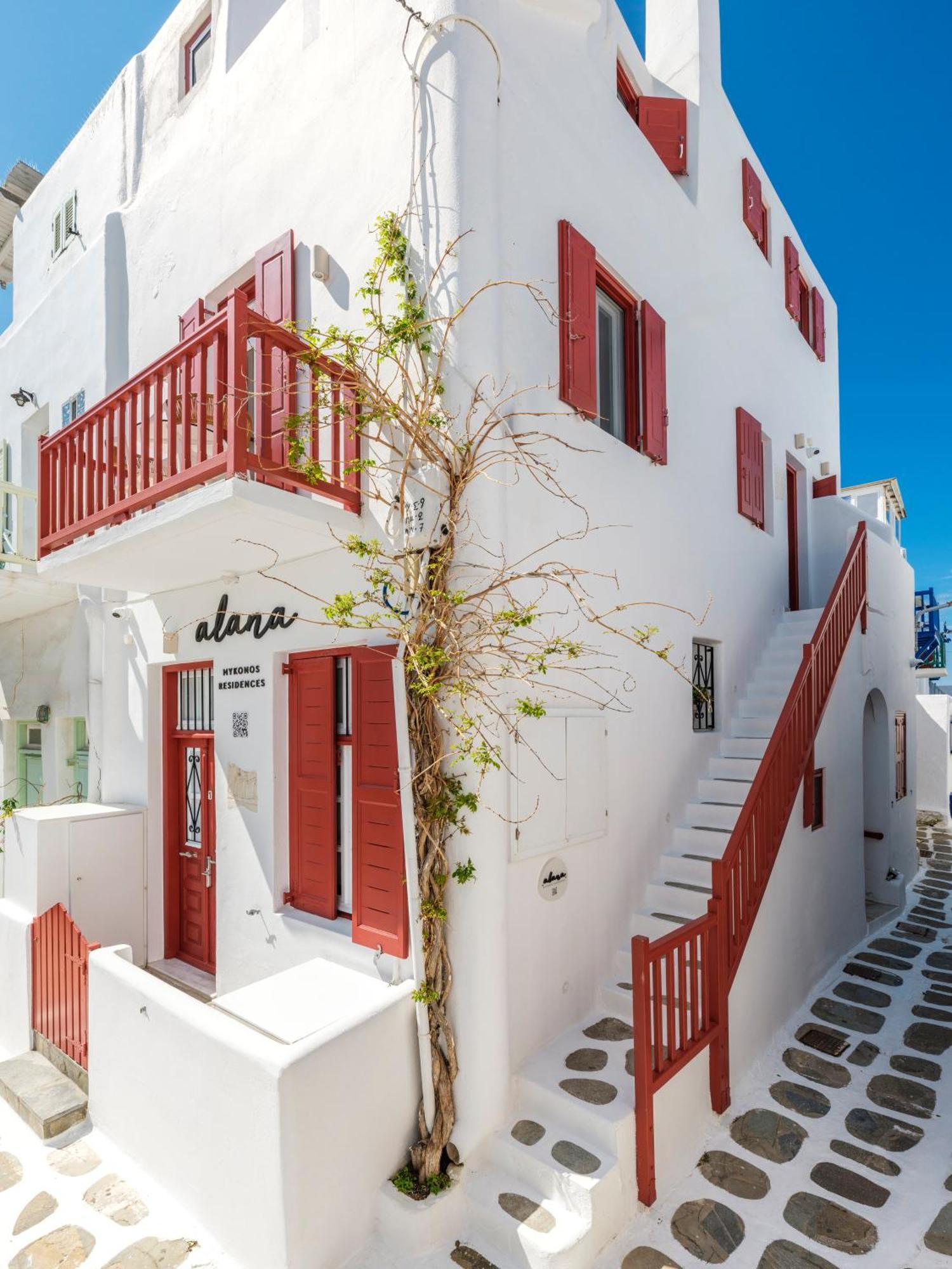Mykonos Town 阿拉纳宾馆酒店 外观 照片