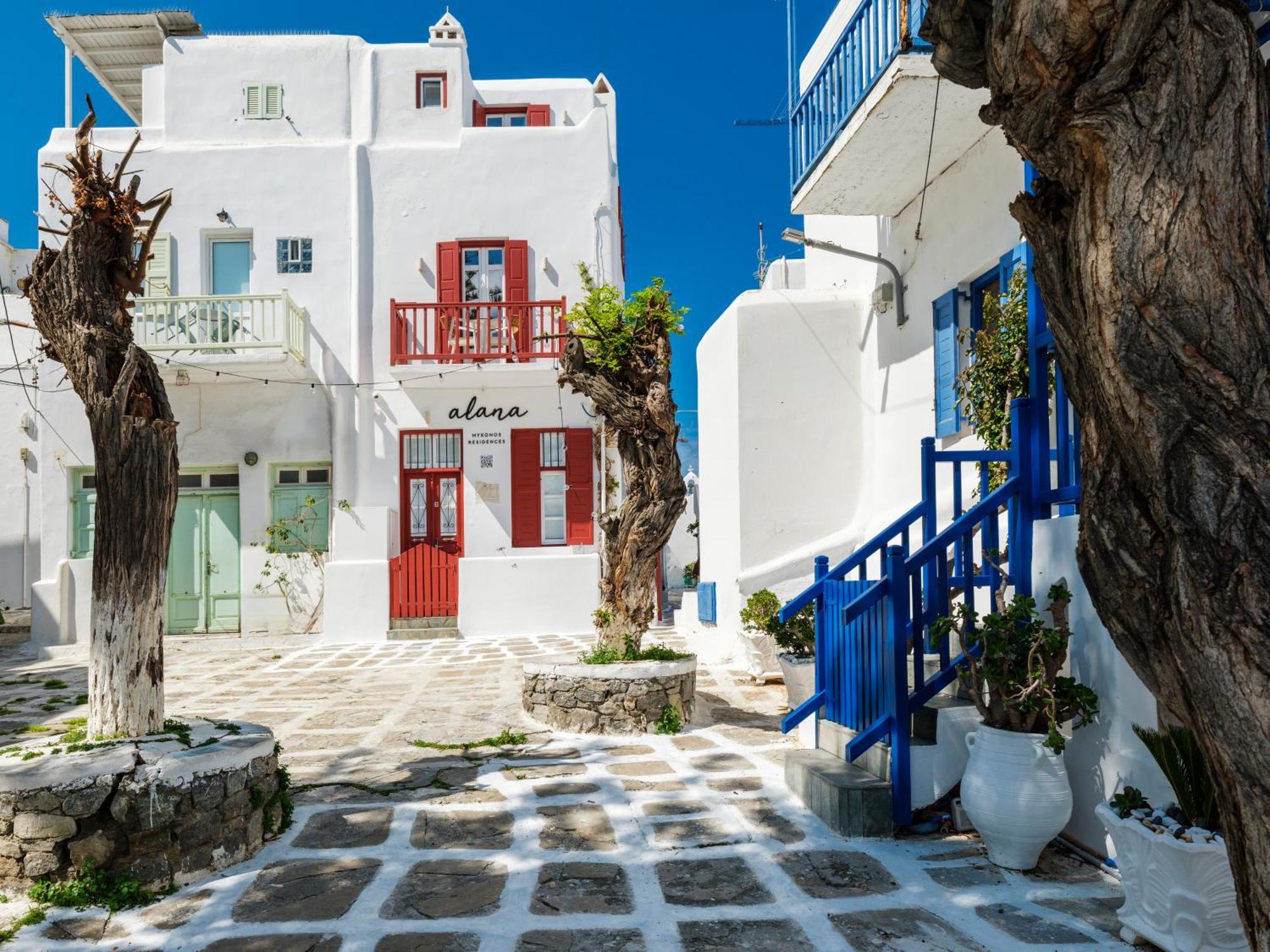 Mykonos Town 阿拉纳宾馆酒店 外观 照片